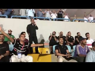 رد فعل جماهير الزمالك على هدف المصري في الأهلى