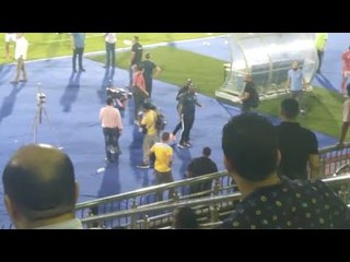 صدمة موسيماني عقب نهاية مباراة الأهلي والبنك الأهلي بالتعادل 1-1