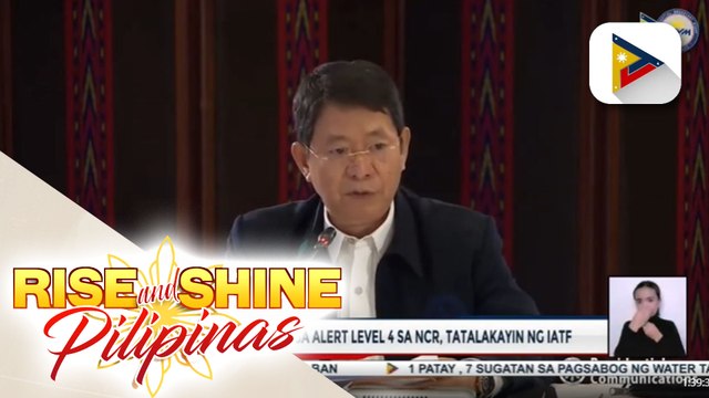 Posibleng paglalagay sa Alert Level 4 sa NCR, tatalakayin ng IATF