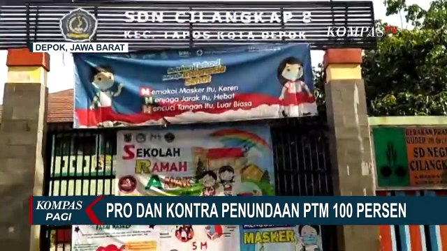 Pro dan Kontra Pembelajaran Tatap Muka 100 Persen di Sekolah, Apa Pendapat Orang Tua Murid?