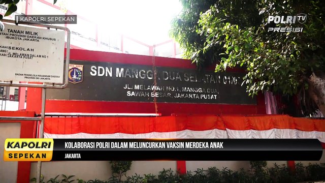 KAPOLRI SEPEKAN : Kapolri Meluncurkan Aplikasi Karantina Presisi (1/2)