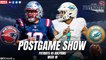 Patriots vs Dolphins Postgame Show