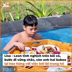 Gia đinh Hà Hồ đi du lịch Phú Quốc_ Leon - Lisa thích thú như cá gặp nước
