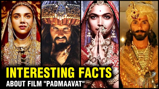Interesting And Unknown Facts About Deepika-Ranveer & Shahid's Padmaavat