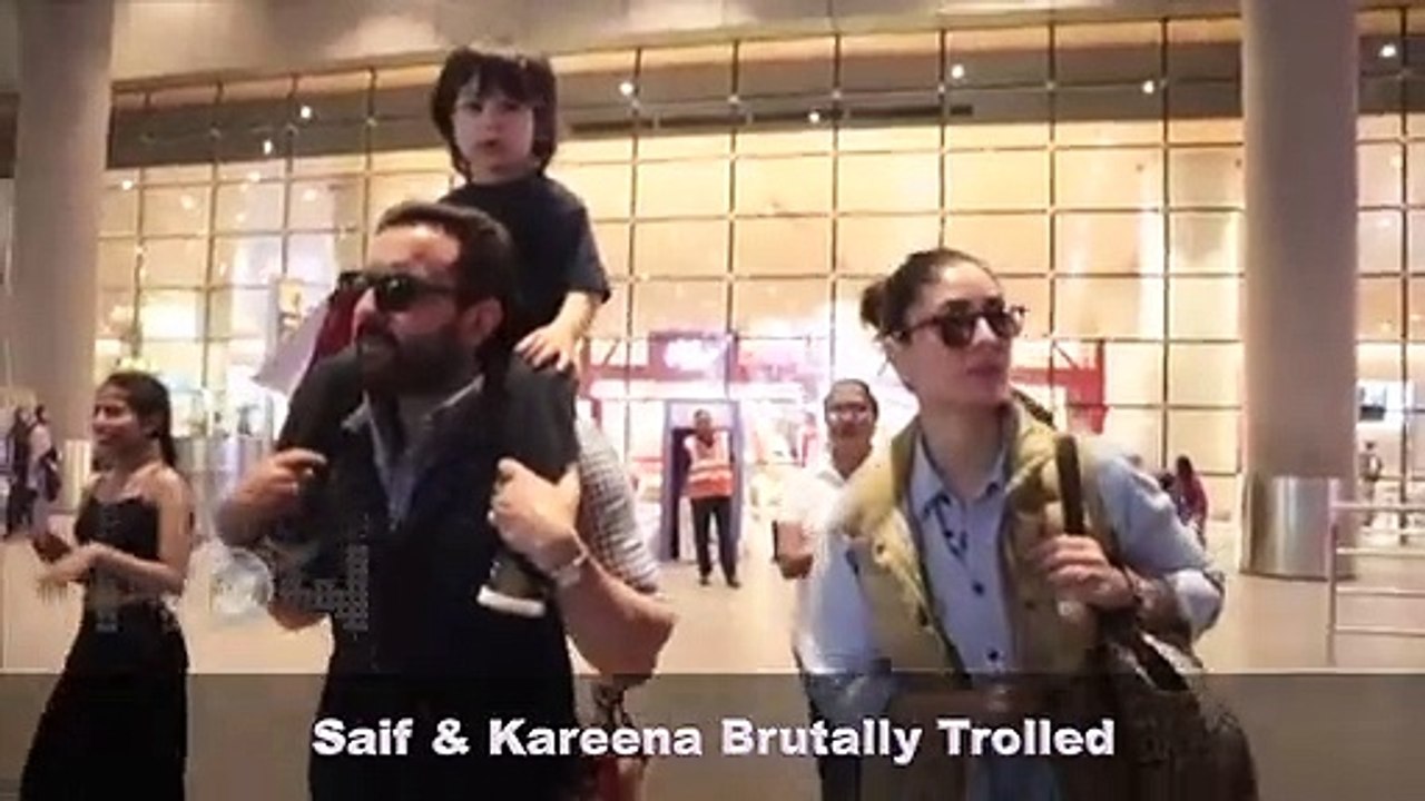 SHAMELESS....Saif Ali Khan & Kareena Kapoor Massively TROLLED For Not Wearing Seatbelt & Mask