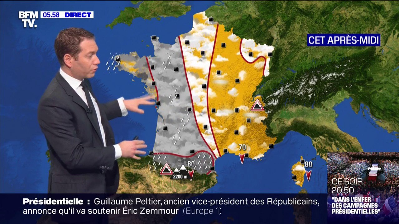 De fortes pluies attendues dans le Sud-Ouest ce lundi