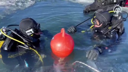 'Umut' ve 'nefes' olmak için su altında yoğun mesai yapan tim: SAK