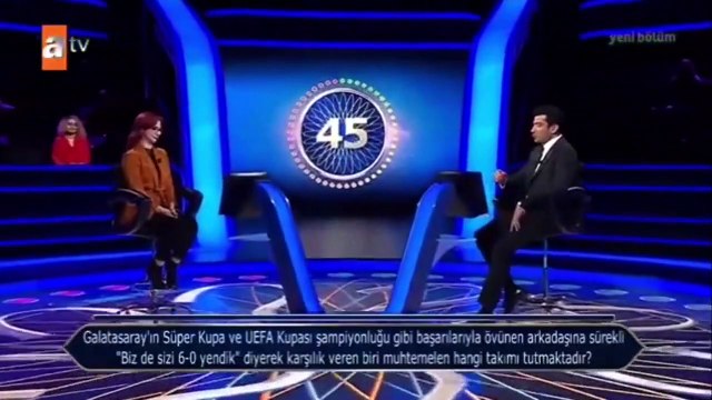 Kim Milyoner Olmak İster'deki soru Fenerbahçelileri çıldırttı