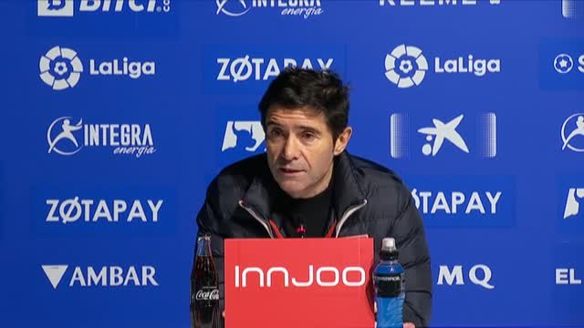 Marcelino: Con balón estuvimos muy bien, pero no tomamos las decisiones adecuadas