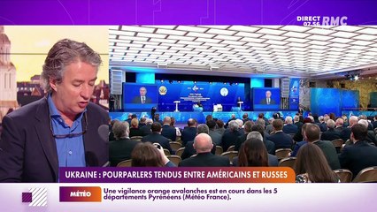Nicolas Poincaré : Ukraine, pourparlers tendus entre Américains et Russes - 10/01