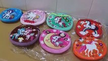 Unboxing and Review of unicorn single chain round pouch with fur for girls gift