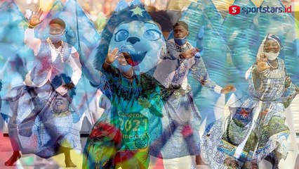 Wow! Singa Virtual  Ramaikan  Upacara Pembukaan Piala Afrika 2021