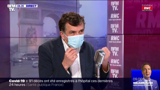 Arnaud Fontanet: Si nous diminuons de 20% nos contacts, on divise par deux le nombre d'hospitalisations à venir