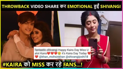 Shivangi को आयी Mohsin की याद, Video Share कर हुईं Emotional