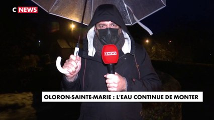 Oloron-Saint-Marie : l'eau continue de monter