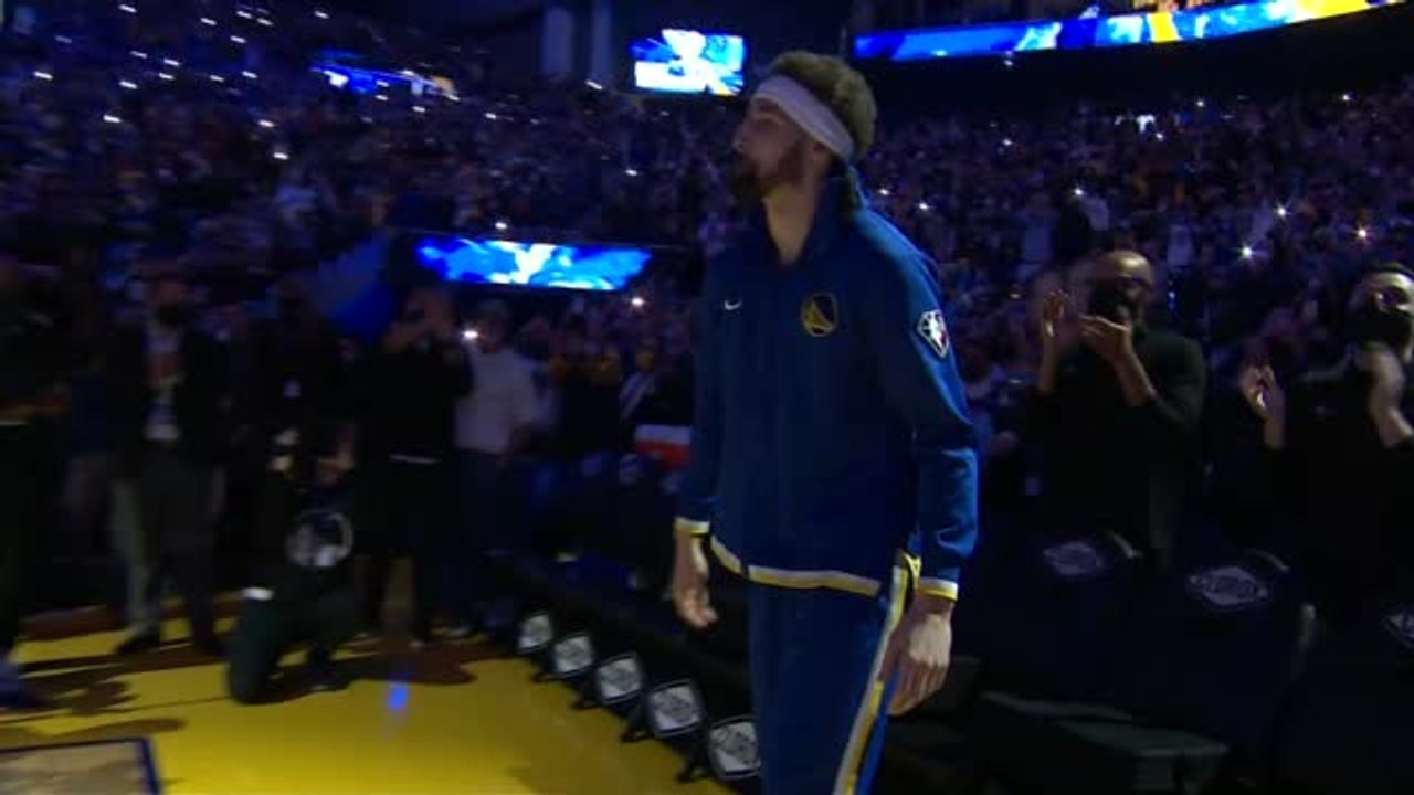 Thompson wastes no time on NBA return