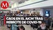 Este domingo, Aeroméxico sumó 32 vuelos cancelados por covid-19