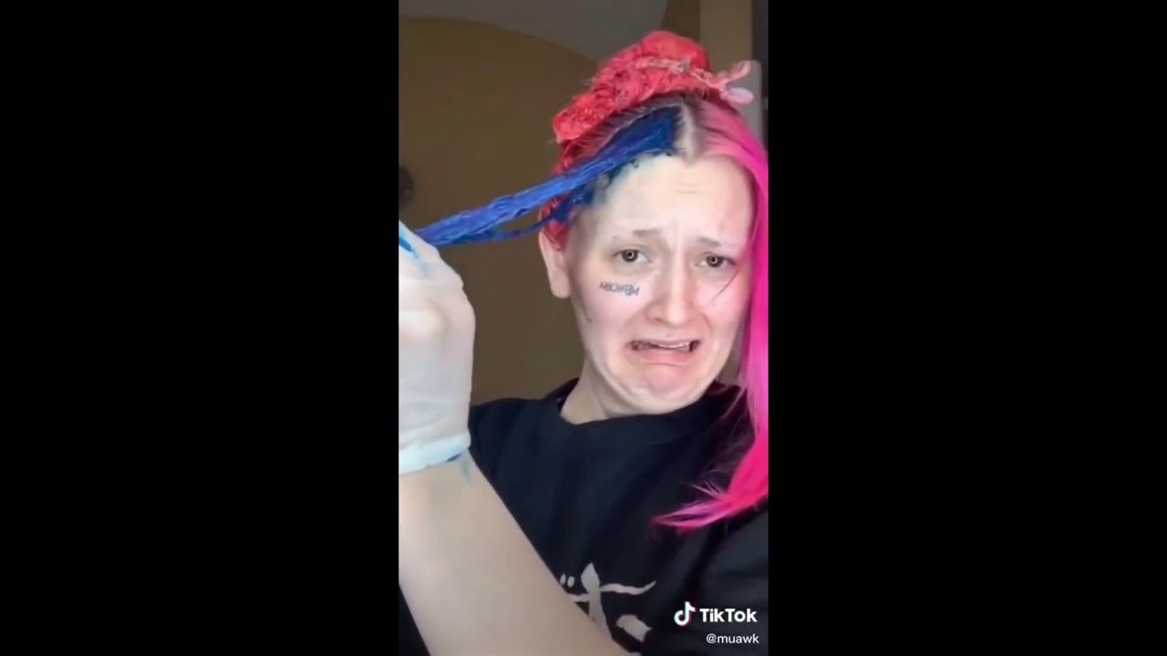 Try not to laugh: Doing your own hair during quarantaine fail