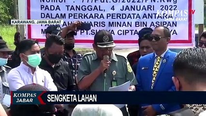 Sengketa Lahan, Warga Tutup Dan Duduki Jalan