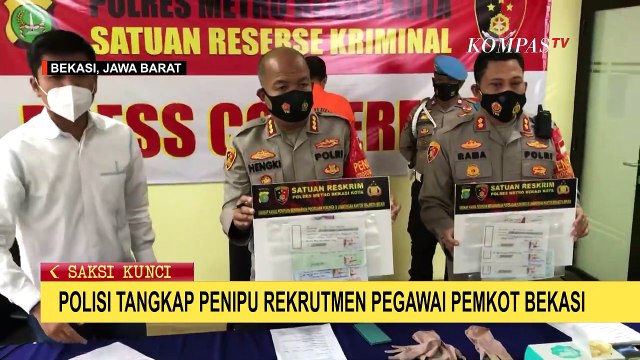 Patok Tarif Rp 25-35 Juta, Pelaku Penipuan Rekrutmen Pegawai Pemkot Bekasi Ditangkap!