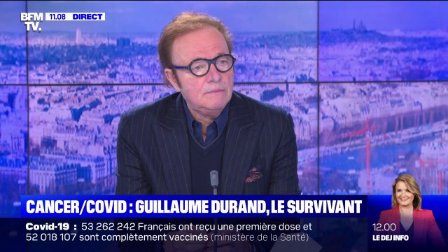 Guillaume Durand: Si j'avais cumulé un cancer grave avec un covid compliqué, il serait peu probable que je sois en train de bavarder avec vous