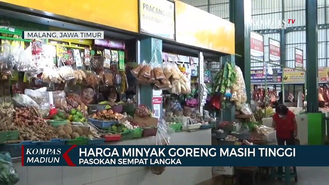 Harga Minyak Goreng Masih Tinggi, Pasokan Sempat Langka