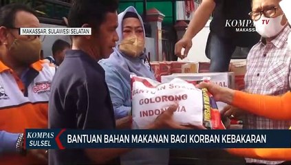 Korban Kebakaran Yang Lumpuh Dapat Bantuan Dari Guru Se-Kota Makassar