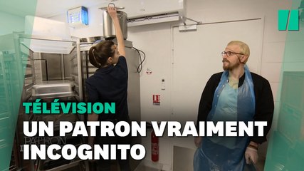 Dans "Patron incognito", le PDG des "Burgers de Papa" passe vraiment inaperçu