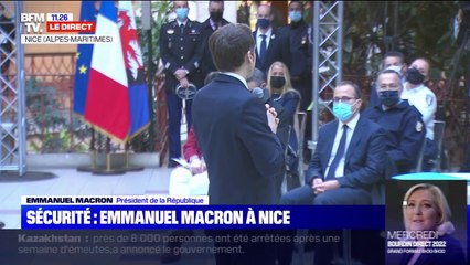 Sécurité: Emmanuel Macron confirme la création de 10.000 postes (BFMTV)