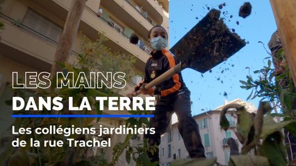 À Nice, ces collégiens jardinent dans la rue pour embellir leur quartier