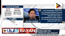 Palasyo: Pagdedeklara ng Alert Level 4 sa NCR, hindi pa kailangan