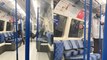 'Anti-masker takes down all 'face mask' posters in a London tube train '