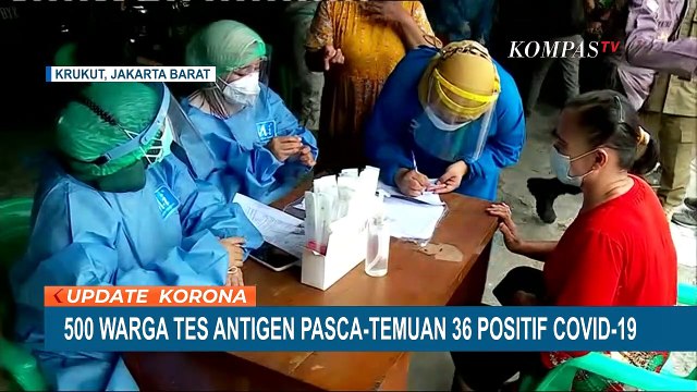 Temuan Suspek Omicron di Taman Sari Jakbar, 500 Warga Dites Antigen Massal
