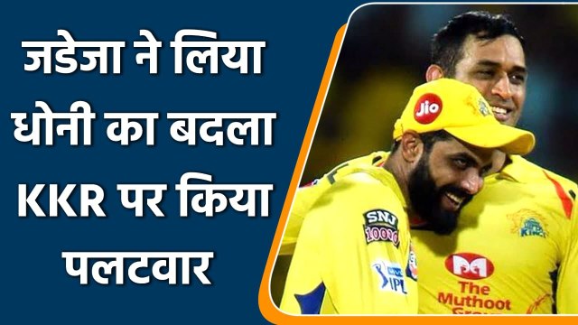Jadeja vs KKR: Ravindra Jadeja troll KKR over twitter post on Dhoni | वनइंडिया हिंदी