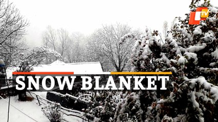 Heavy Snowfall In Jammu Kashmir’s Doda District