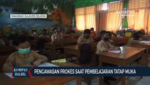 Pengawasan Prokes Saat Pembelajaran Tatap Muka