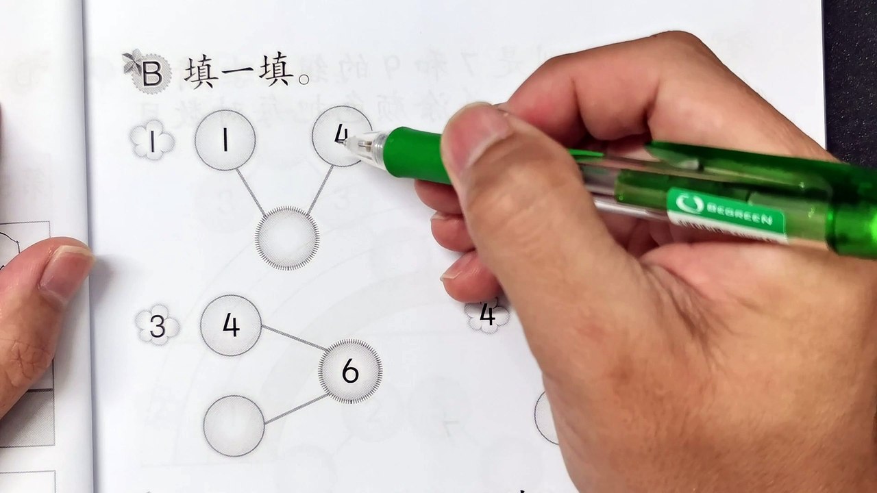 一年级数学活动本上册答案第24-25页KSSR SEMAKAN一年级数学活动本上册答案单元1一百以内的整数数目的组合 凑十法 加法 减法一年级数学一百以内的整数