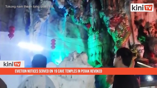 Eviction notices served on 19 cave temples in Perak revoked