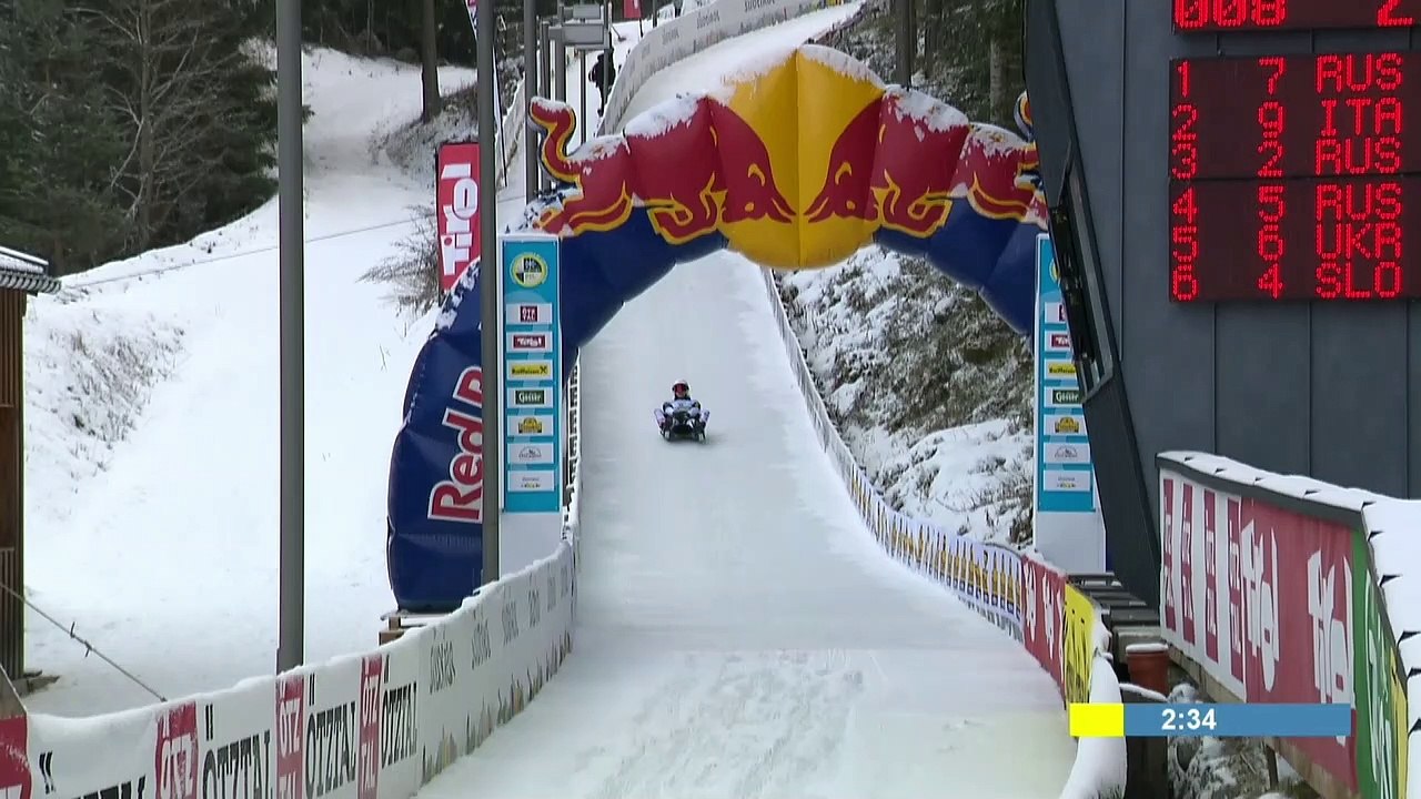 Naturbahnrodel-Weltcup im Umhausen: HighlightsDoppelsitzer