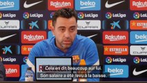 Xavi reste flou sur l'avenir de Samuel Umtiti