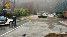 Atenciones realizadas por la Guardia Civil durante las inundaciones producidas este enero en Navarra. GUARDIA CIVIL