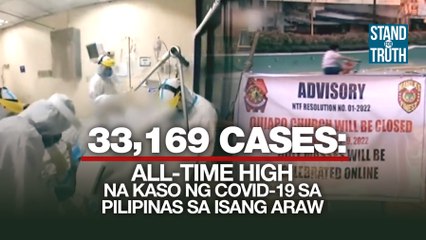 33,169 cases_ All-time high na kaso ng COVID-19 sa Pilipinas sa isang araw | Stand for Truth