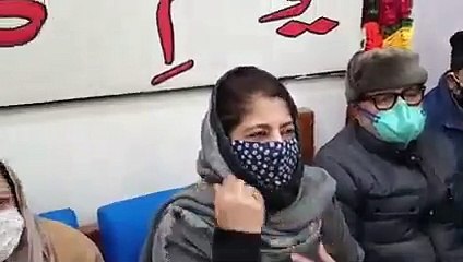Mehbooba Mufti hits out at Government for curbing it's activities in guise of COVID-19.