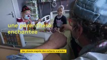 Des clowns à l'hôpital auprès des enfants malades #IlsOntLaSolution