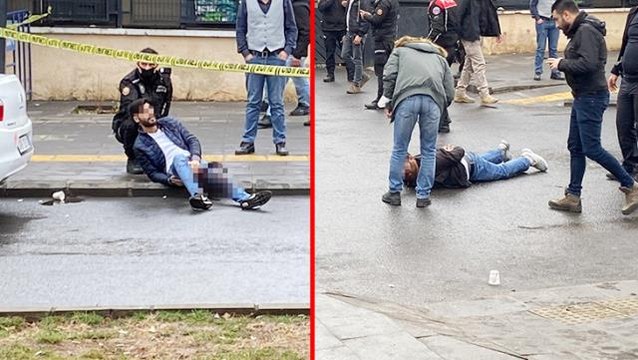 Diyarbakır'da adliye önünde iki grup birbirine girdi! Silahların konuştuğu kavgada 6 kişi yaralandı