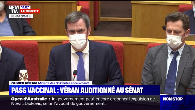 Olivier Véran sur le variant Delta: L'essentiel des patients en réanimation sont non-vaccinés ou immunodéprimés