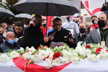 ABD'de hayatını kaybeden KKTC'li dağcı Birkan Uzun son yolculuğuna uğurlandı