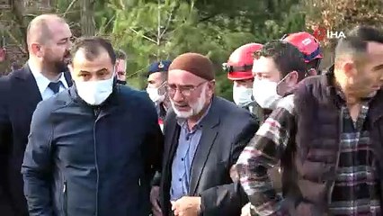 Başkan Aktaş facia yerinde