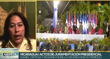 Nicaragua celebra ceremonia de investidura de Daniel Ortega