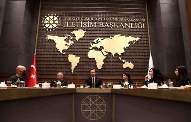 İletişim Başkanı Altun, "10 Ocak Çalışan Gazeteciler Günü"nde basın mensuplarıyla bir araya geldi (3)